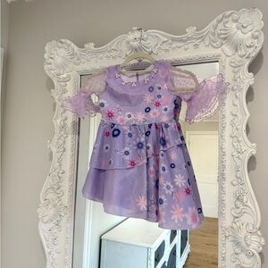 Girls Disney Encanto Isabella Dress Up Dress Size 2T